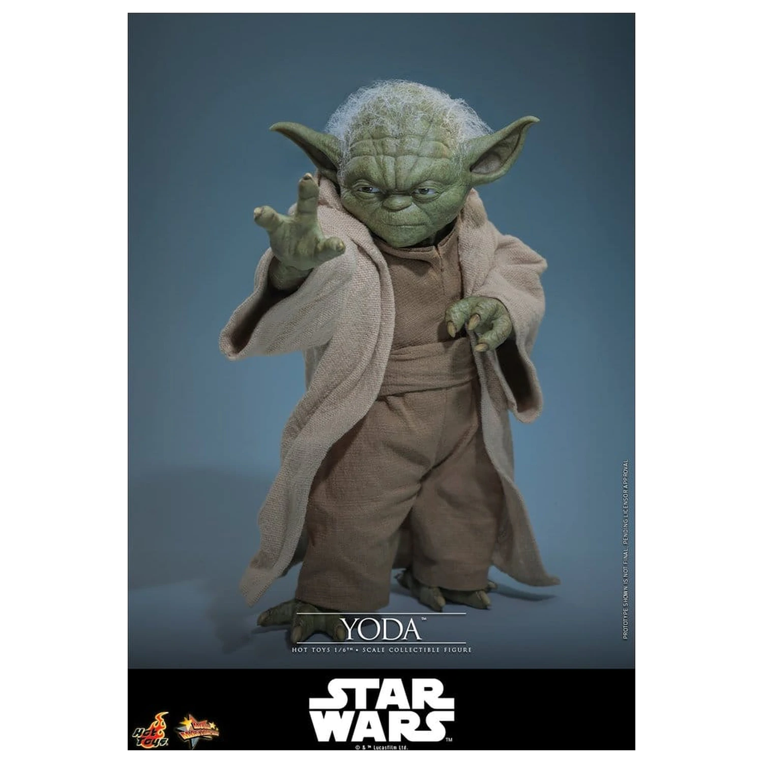 Star Wars: Revenge of the Sith Movie Masterpiece akcijska figura 1/6 Yoda 14 cm fotografija proizvoda