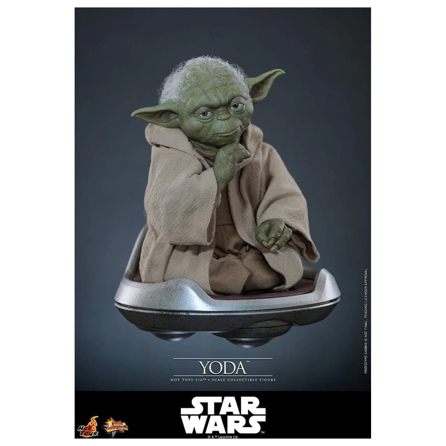 Star Wars: Revenge of the Sith Movie Masterpiece akcijska figura 1/6 Yoda 14 cm fotografija proizvoda