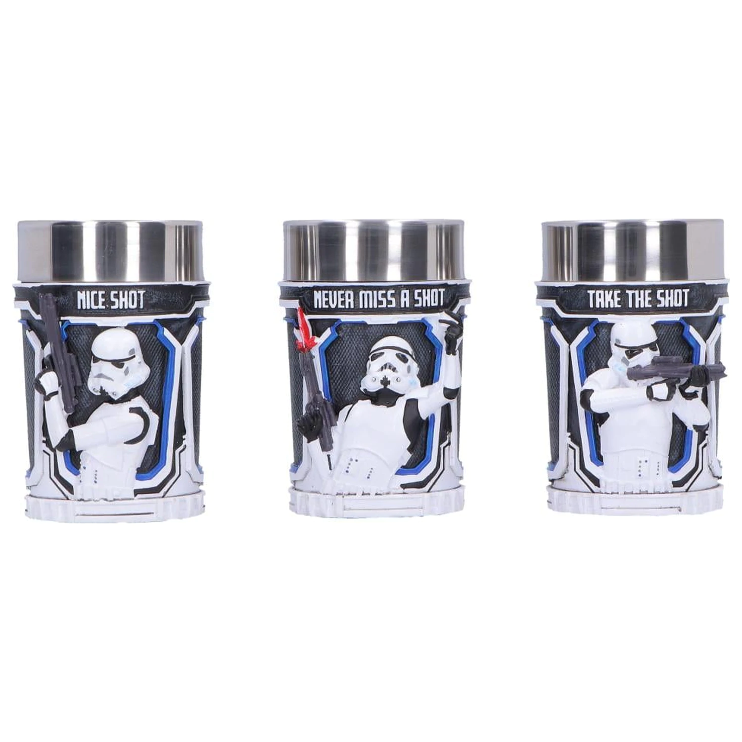 Star Wars Stormtrooper Set od 3 čašice za rakiju fotografija proizvoda