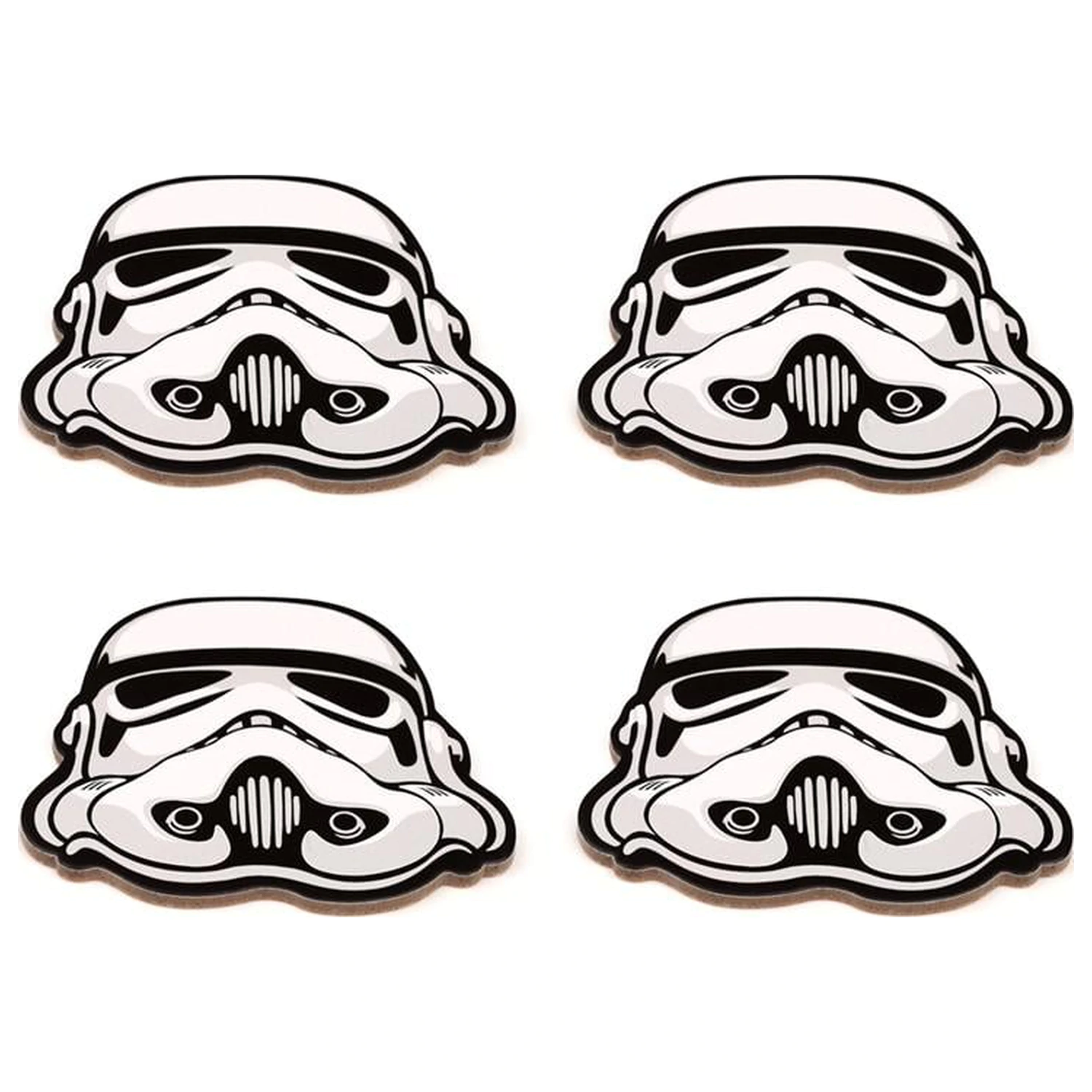 Star Wars Stormtrooper Set od 4 podmetača za čaše fotografija proizvoda