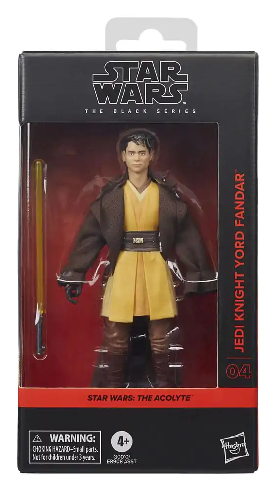 Star Wars: The Acolyte Black Series akcijska figura Jedi vitez Yord Fandar 15 cm fotografija proizvoda