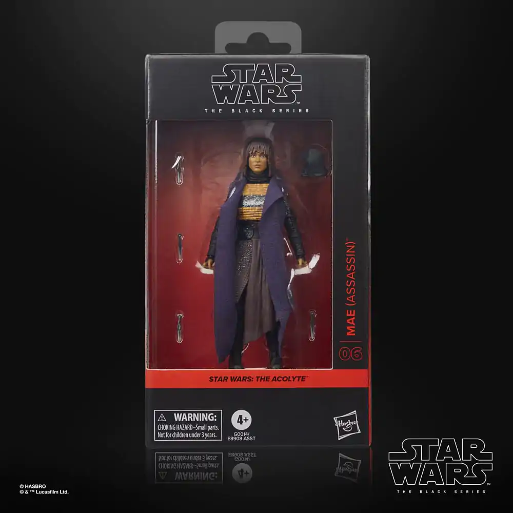 Star Wars: The Acolyte Black Series akcijska figura Mae (Assassin) 15 cm fotografija proizvoda