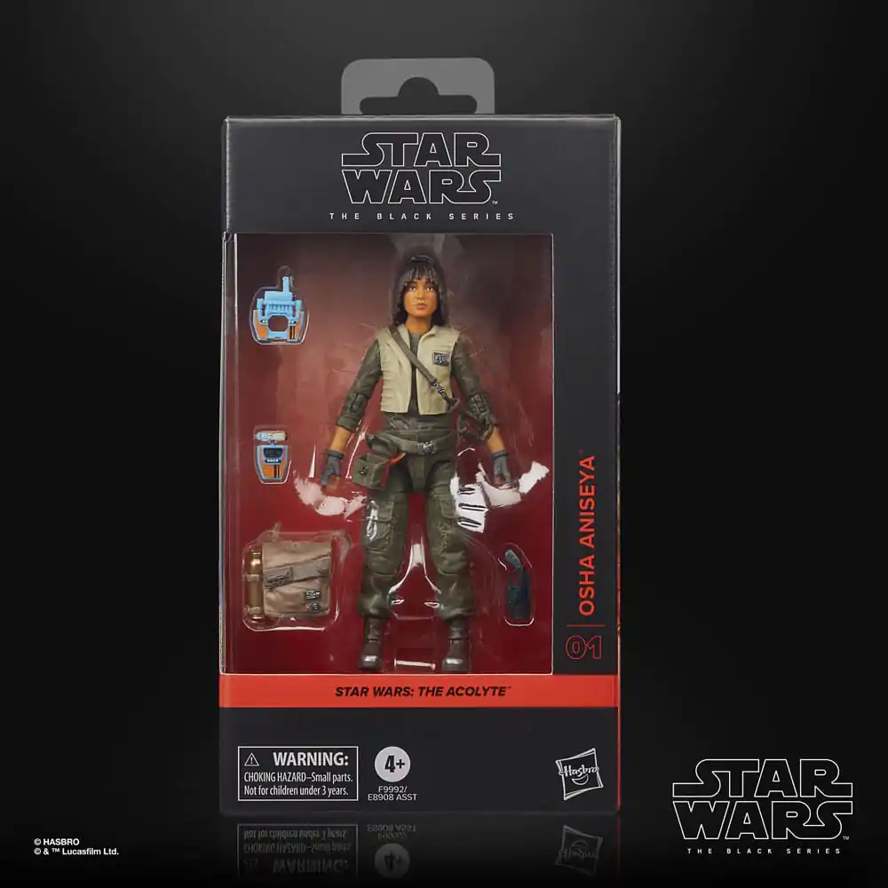 Star Wars: The Acolyte Black Series akcijska figura Osha Aniseya 15 cm fotografija proizvoda