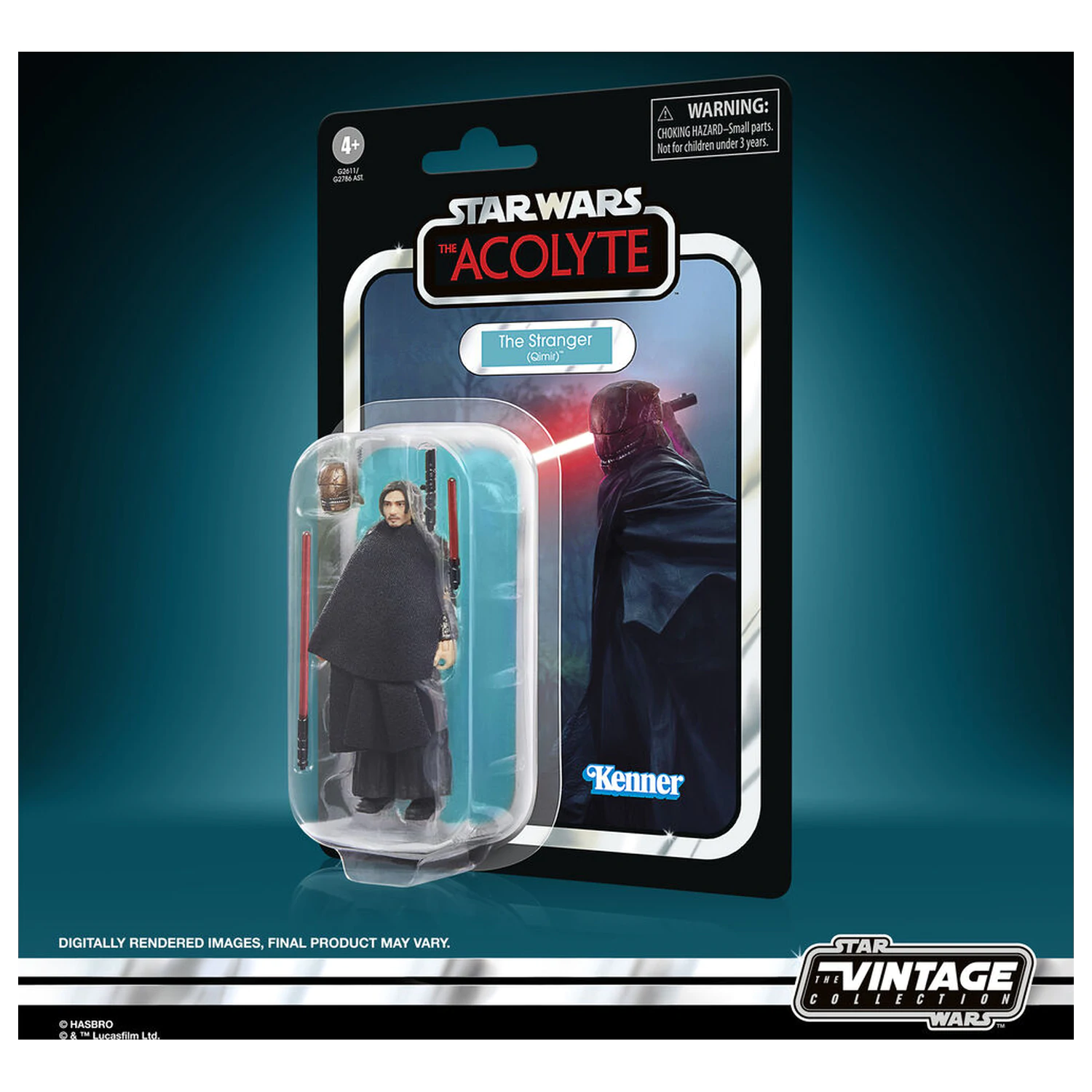 Star Wars The Acolyte The Stranger Qimir figura 9,5 cm fotografija proizvoda