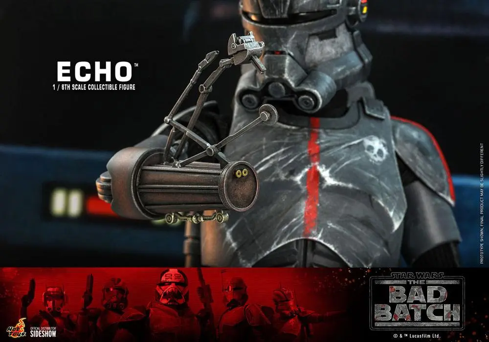 Star Wars The Bad Batch akcijska figura 1/6 Echo 29 cm fotografija proizvoda