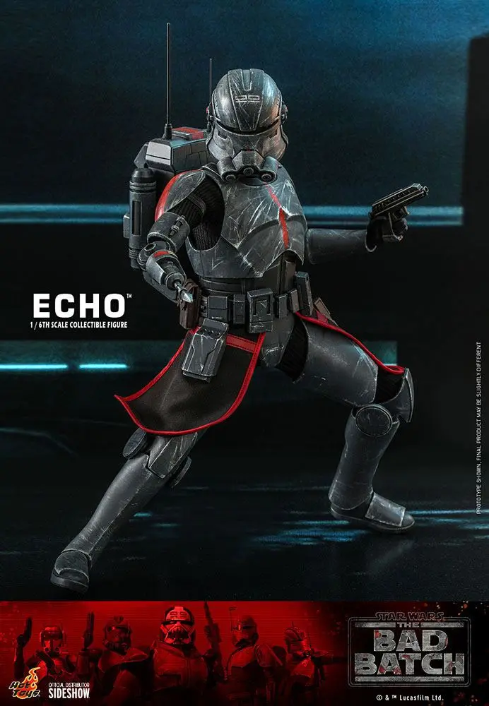 Star Wars The Bad Batch akcijska figura 1/6 Echo 29 cm fotografija proizvoda