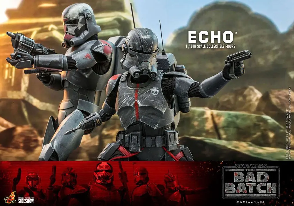 Star Wars The Bad Batch akcijska figura 1/6 Echo 29 cm fotografija proizvoda