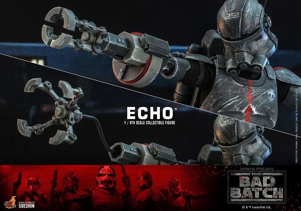 Star Wars The Bad Batch akcijska figura 1/6 Echo 29 cm fotografija proizvoda