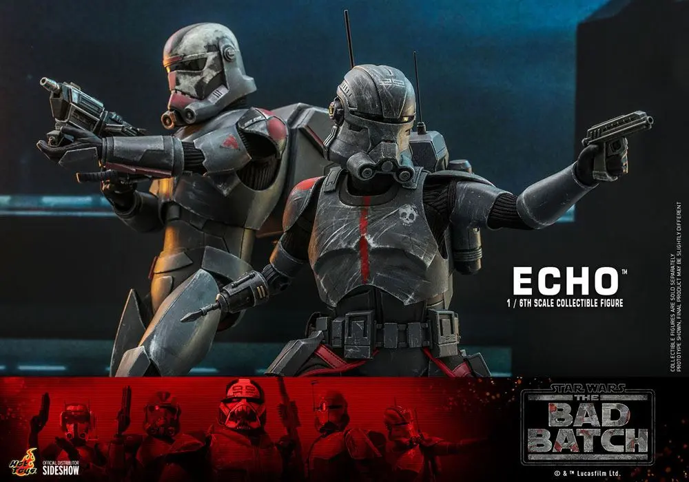 Star Wars The Bad Batch akcijska figura 1/6 Echo 29 cm fotografija proizvoda