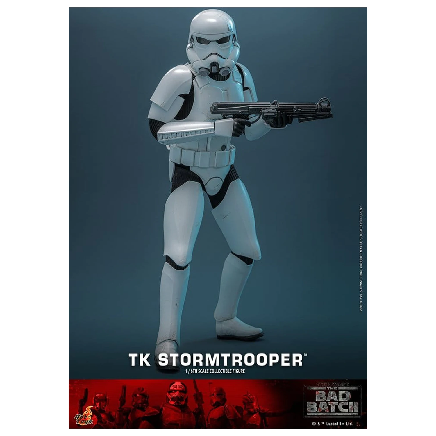 Star Wars: The Bad Batch Akcijska figura 1/6 TK Stormtrooper 30 cm fotografija proizvoda