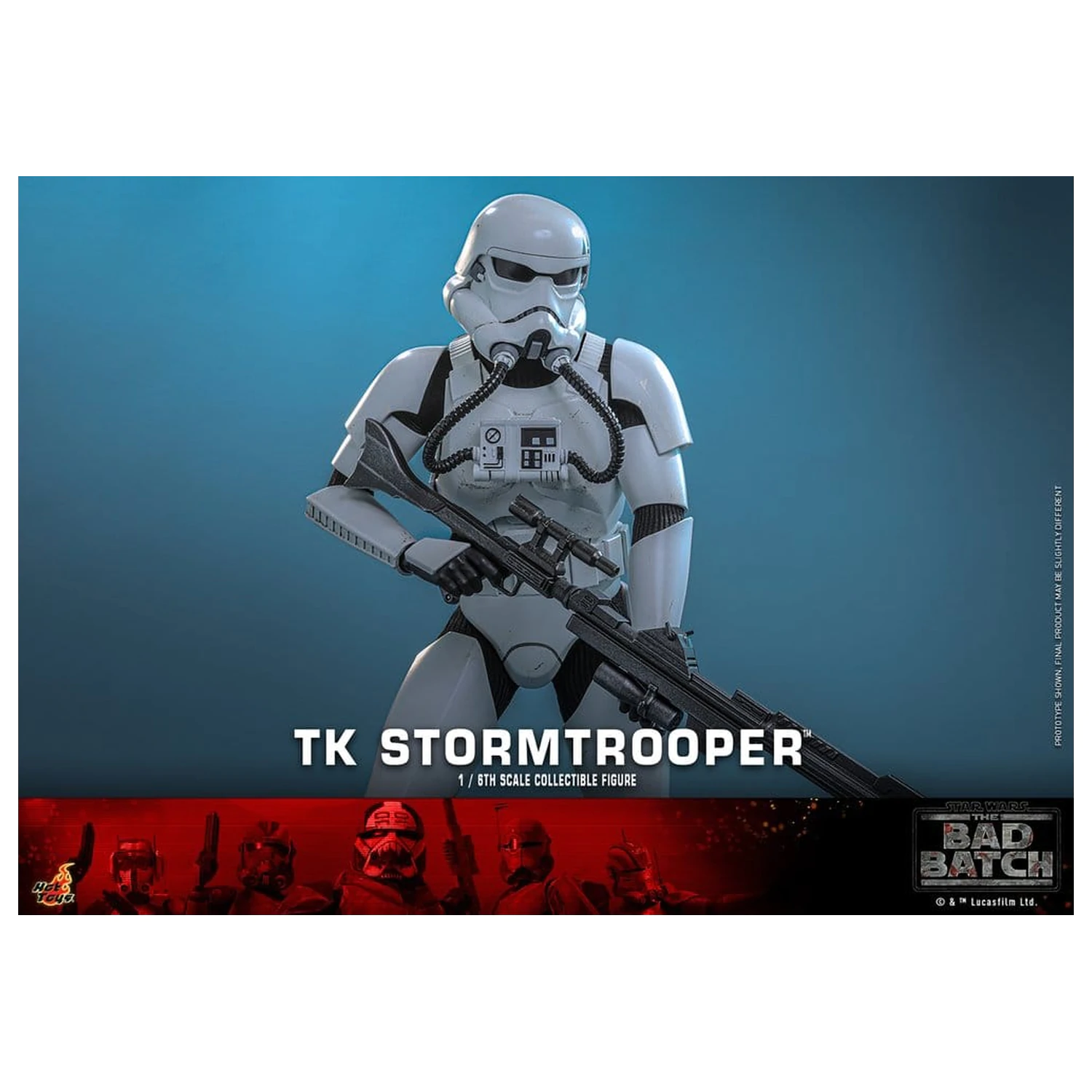 Star Wars: The Bad Batch Akcijska figura 1/6 TK Stormtrooper 30 cm fotografija proizvoda