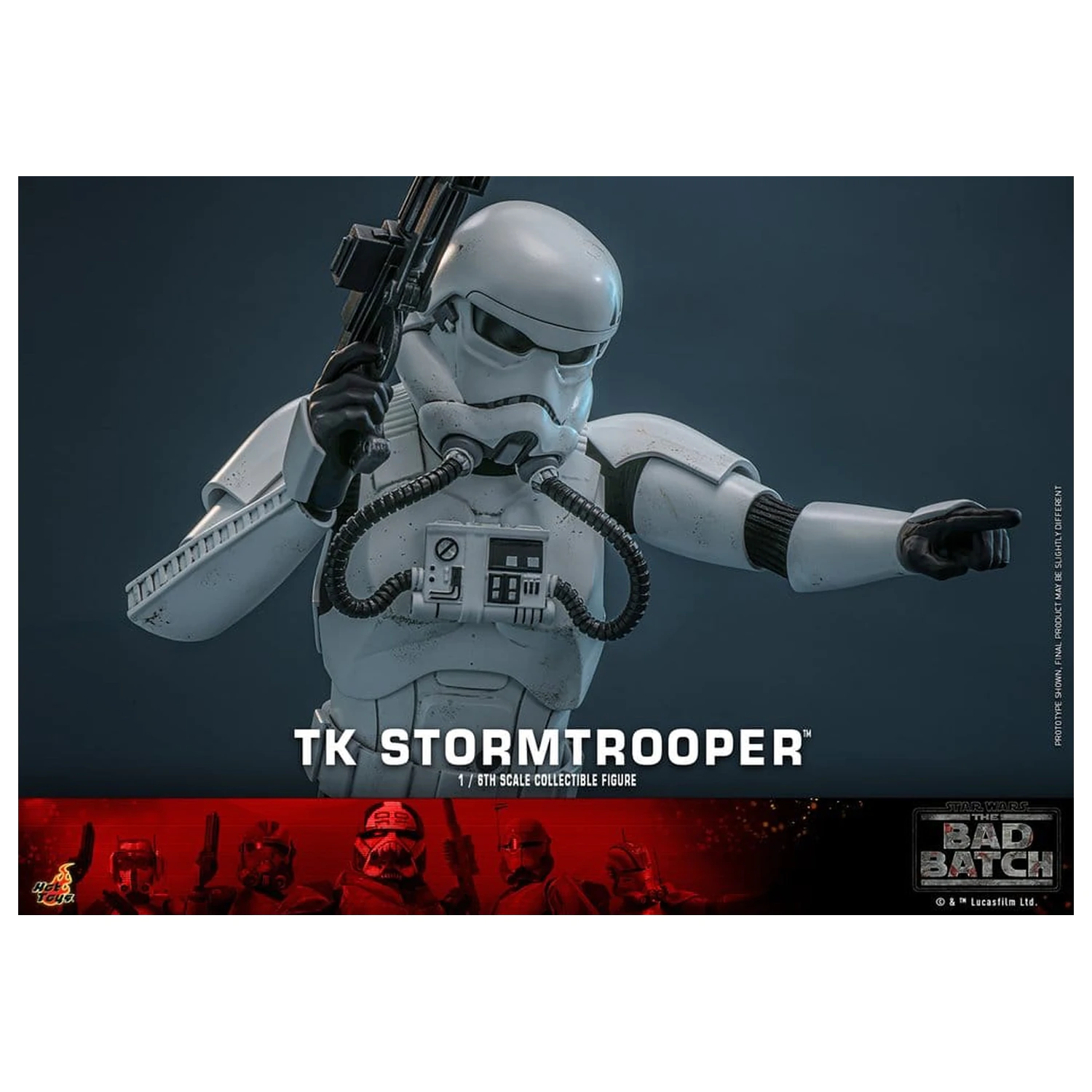 Star Wars: The Bad Batch Akcijska figura 1/6 TK Stormtrooper 30 cm fotografija proizvoda
