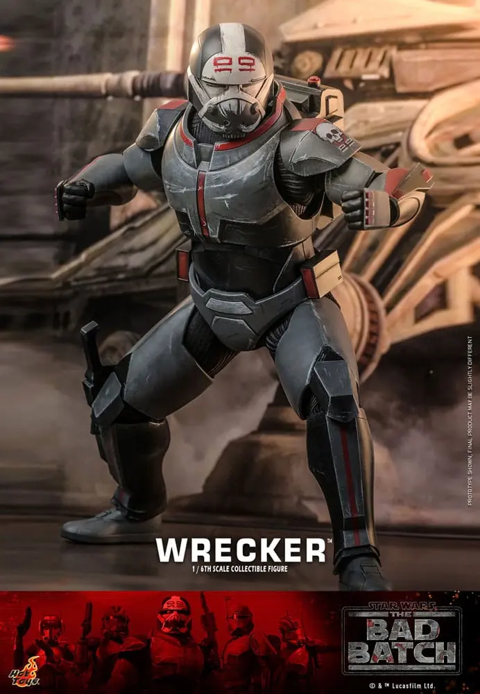 Star Wars: The Bad Batch akcijska figura 1/6 Wrecker 33 cm fotografija proizvoda
