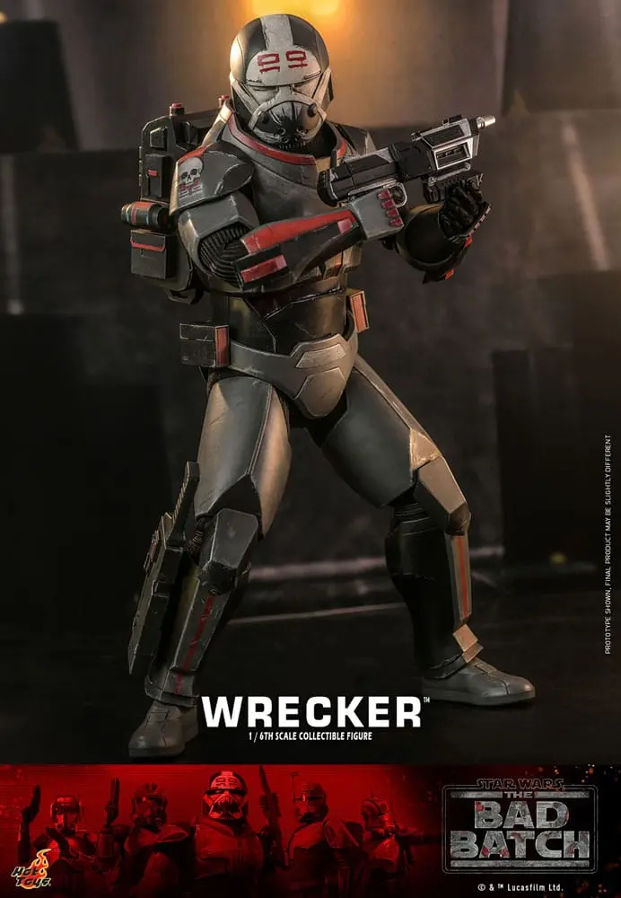 Star Wars: The Bad Batch akcijska figura 1/6 Wrecker 33 cm fotografija proizvoda