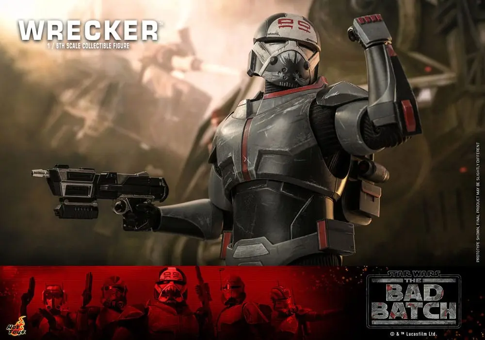 Star Wars: The Bad Batch akcijska figura 1/6 Wrecker 33 cm fotografija proizvoda