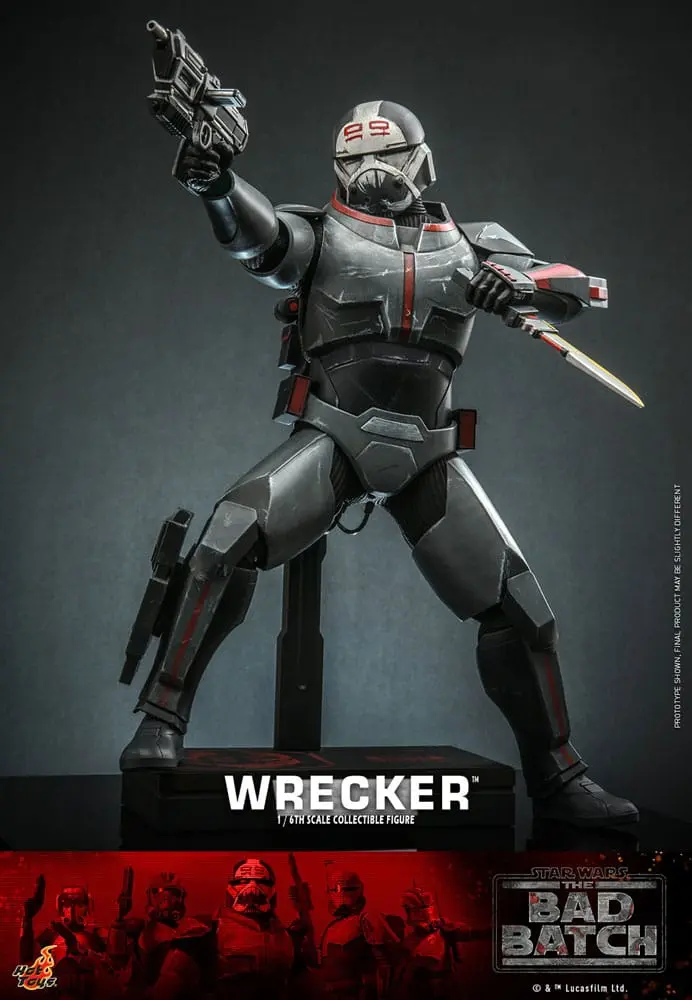 Star Wars: The Bad Batch akcijska figura 1/6 Wrecker 33 cm fotografija proizvoda