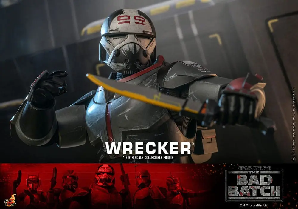 Star Wars: The Bad Batch akcijska figura 1/6 Wrecker 33 cm fotografija proizvoda