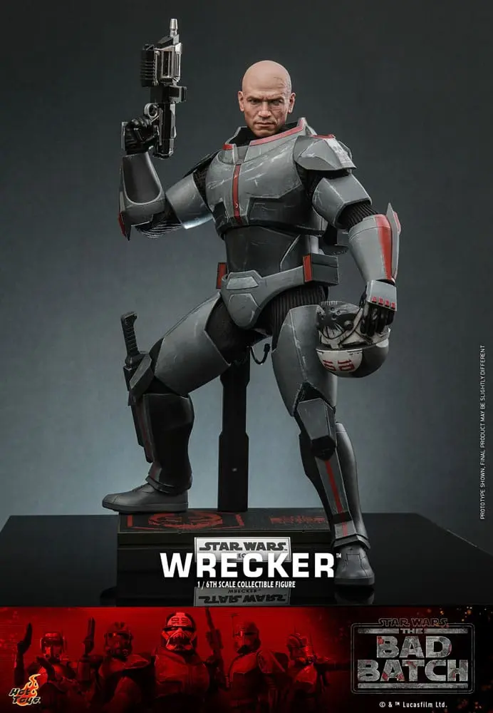 Star Wars: The Bad Batch akcijska figura 1/6 Wrecker 33 cm fotografija proizvoda