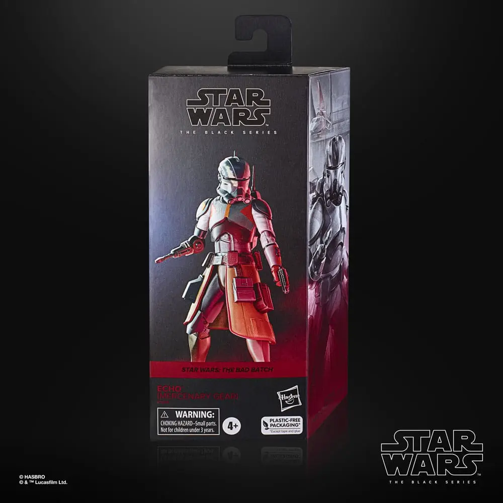 Star Wars: The Bad Batch Black Series Akcijska figura Echo (Mercenary Gear) 15 cm fotografija proizvoda