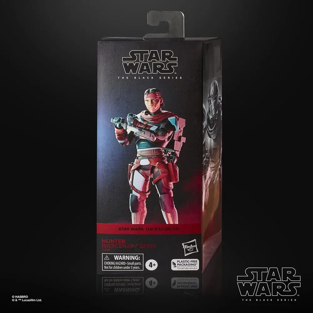 Star Wars: The Bad Batch Black Series akcijska figura Hunter (Mercenary Gear) 15 cm fotografija proizvoda