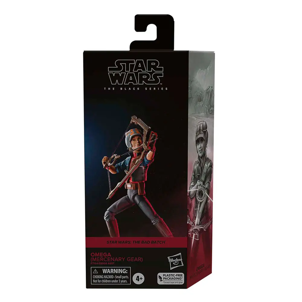 Star Wars: The Bad Batch Black Series akcijska figura Omega (Mercenary Gear) 15 cm fotografija proizvoda