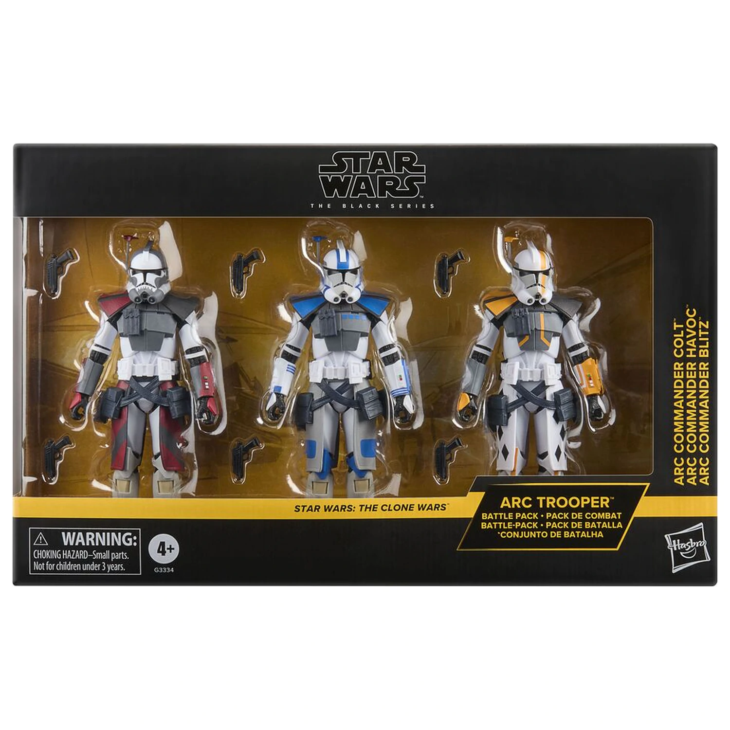 Star Wars The Black Series Star Wars The Clone Wars set od 3 figure 15cm fotografija proizvoda