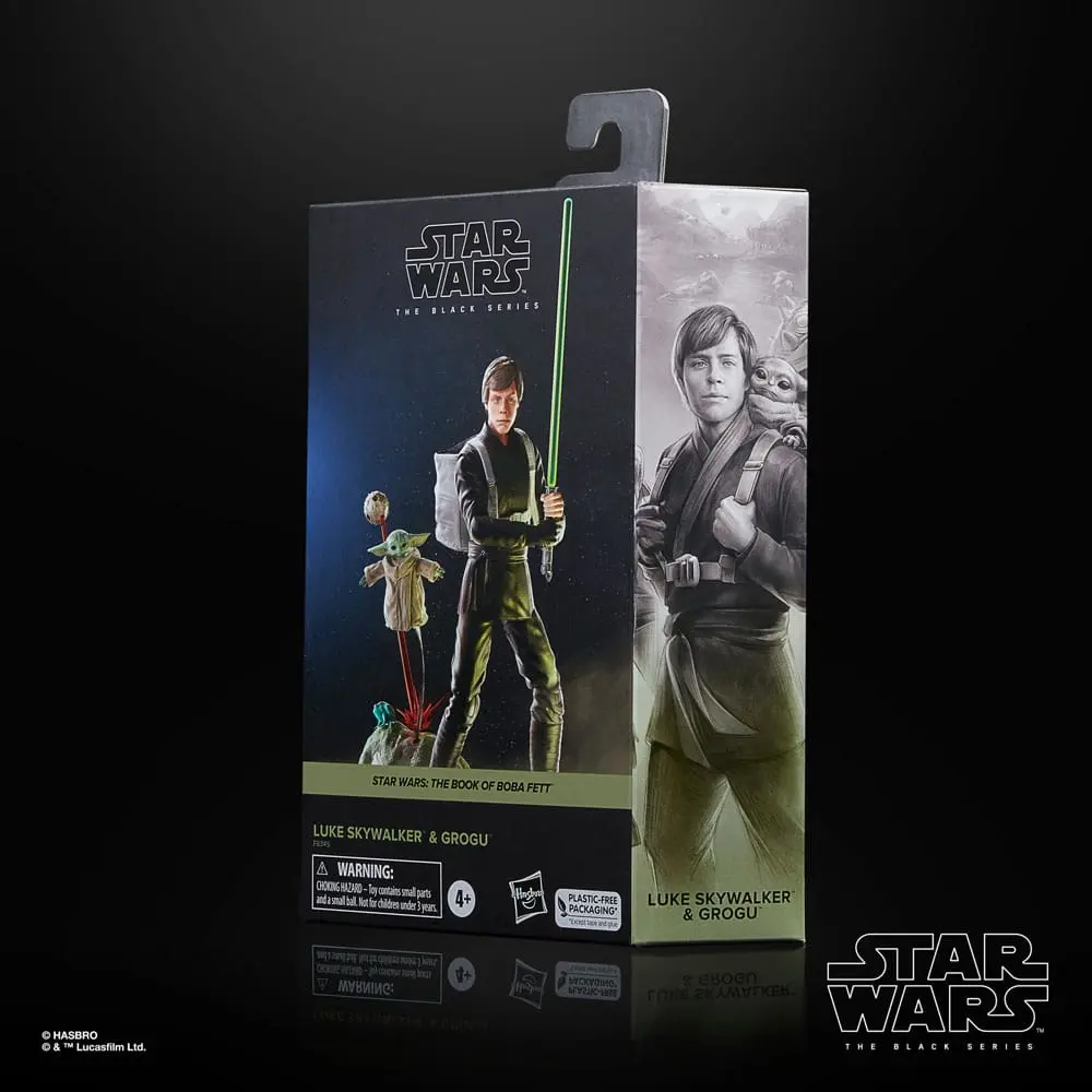 Star Wars: The Book of Boba Fett Black Series akcijske figure 2-Pack Luke Skywalker & Grogu 15 cm fotografija proizvoda