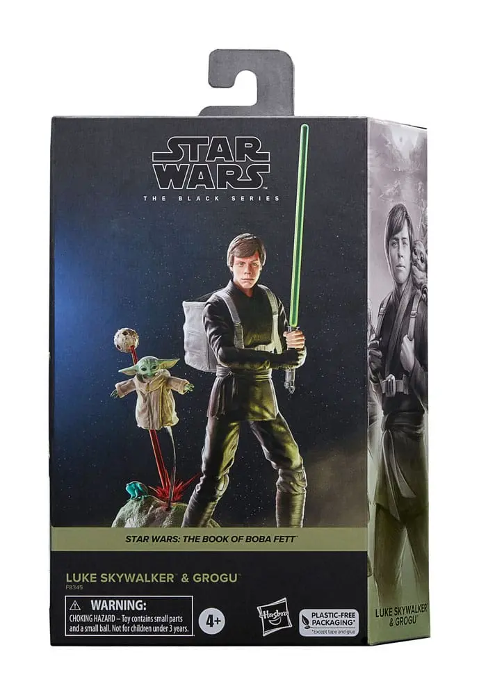 Star Wars: The Book of Boba Fett Black Series akcijske figure 2-Pack Luke Skywalker & Grogu 15 cm fotografija proizvoda