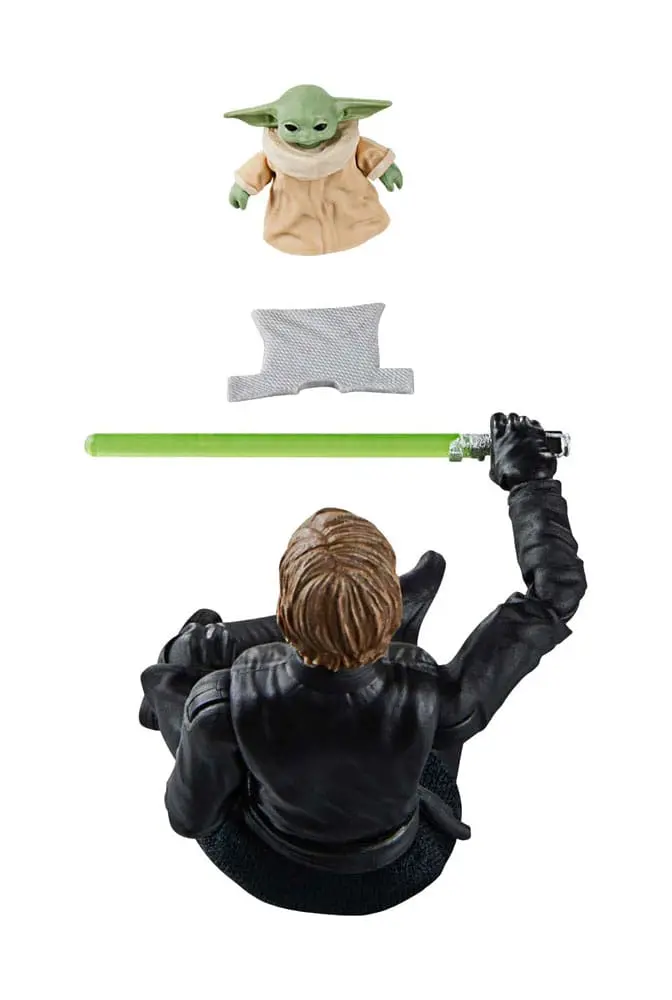 Star Wars: The Book of Boba Fett Vintage Collection akcijske figure Luke Skywalker & Grogu 10 cm fotografija proizvoda