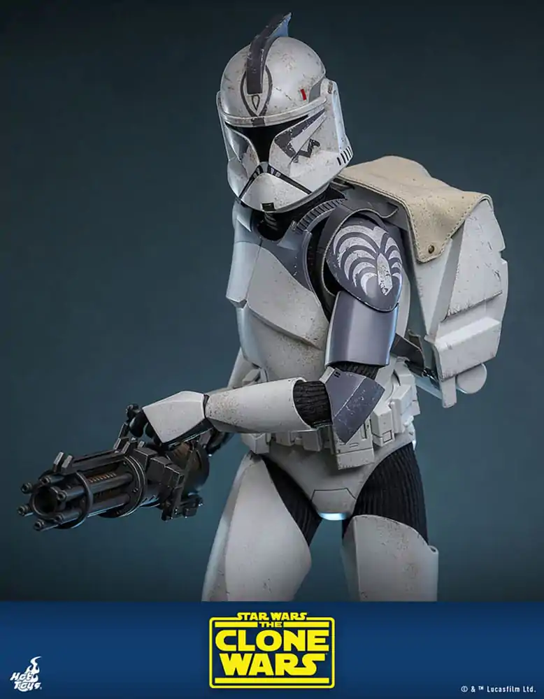 Star Wars The Clone Wars akcijska figura 1/6 104th Battalion Wolfpack Clone Trooper Deluxe verzija 30 cm fotografija proizvoda