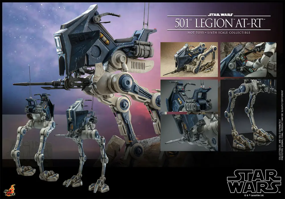 Star Wars The Clone Wars akcijska figura 1/6 501st Legion AT-RT 64 cm fotografija proizvoda