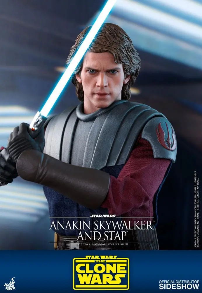 Star Wars The Clone Wars akcijska figura 1/6 Anakin Skywalker & STAP 31 cm fotografija proizvoda
