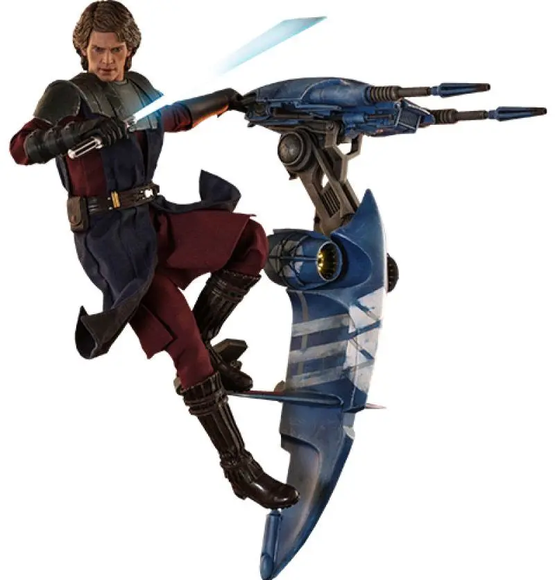 Star Wars The Clone Wars akcijska figura 1/6 Anakin Skywalker & STAP 31 cm fotografija proizvoda