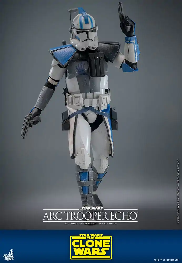 Star Wars: The Clone Wars akcijska figura 1/6 Arc Trooper Echo 30 cm fotografija proizvoda