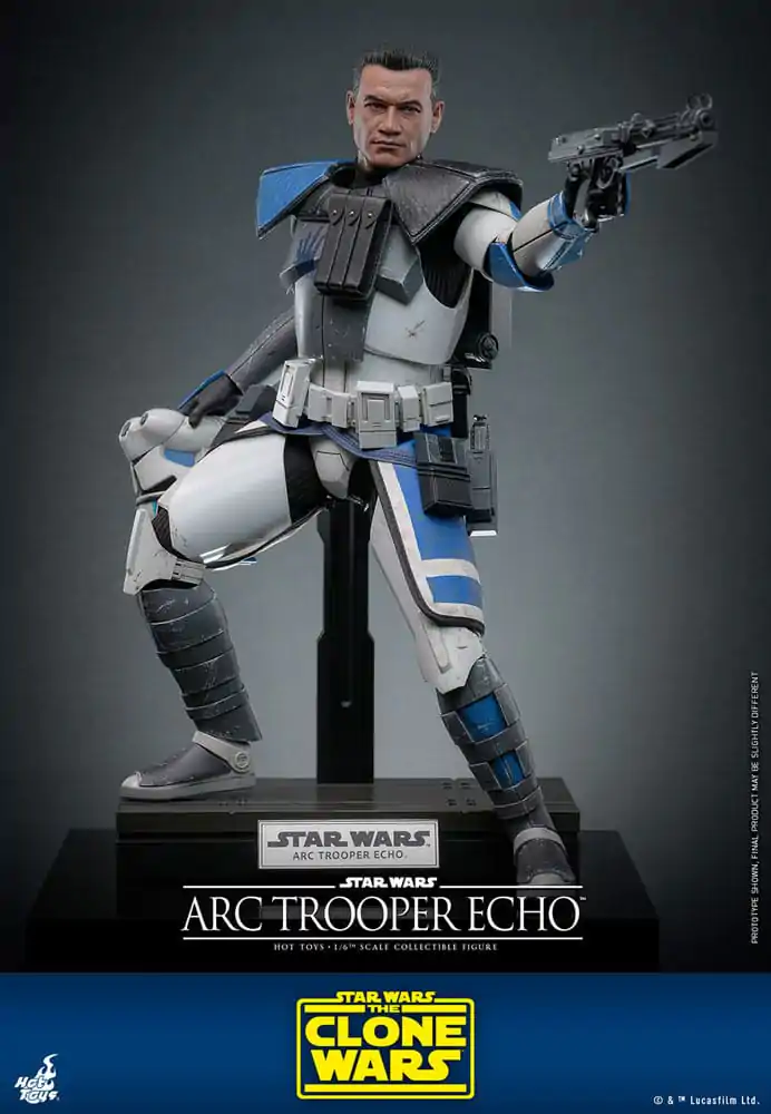 Star Wars: The Clone Wars akcijska figura 1/6 Arc Trooper Echo 30 cm fotografija proizvoda