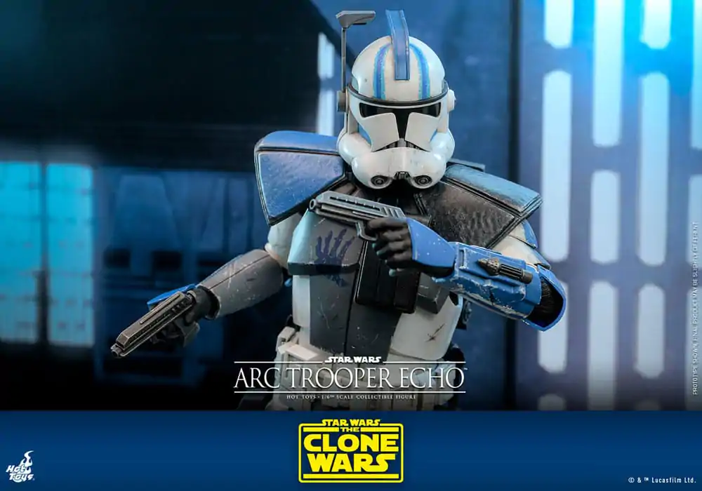 Star Wars: The Clone Wars akcijska figura 1/6 Arc Trooper Echo 30 cm fotografija proizvoda