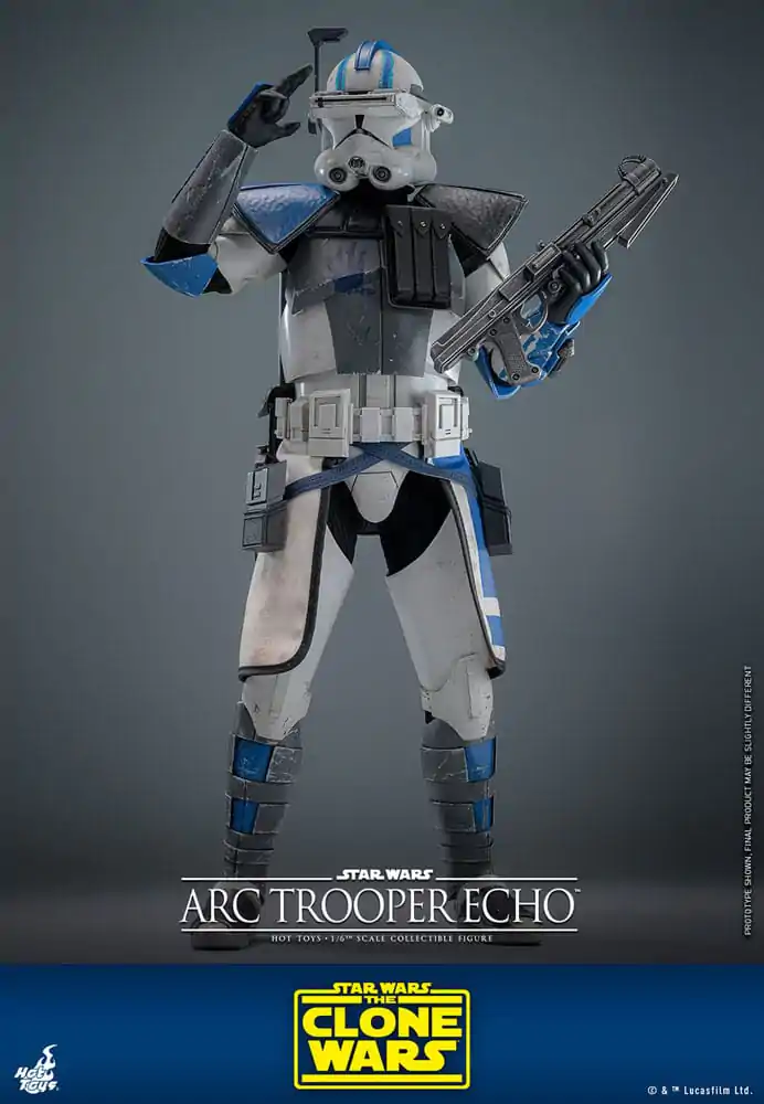 Star Wars: The Clone Wars akcijska figura 1/6 Arc Trooper Echo 30 cm fotografija proizvoda