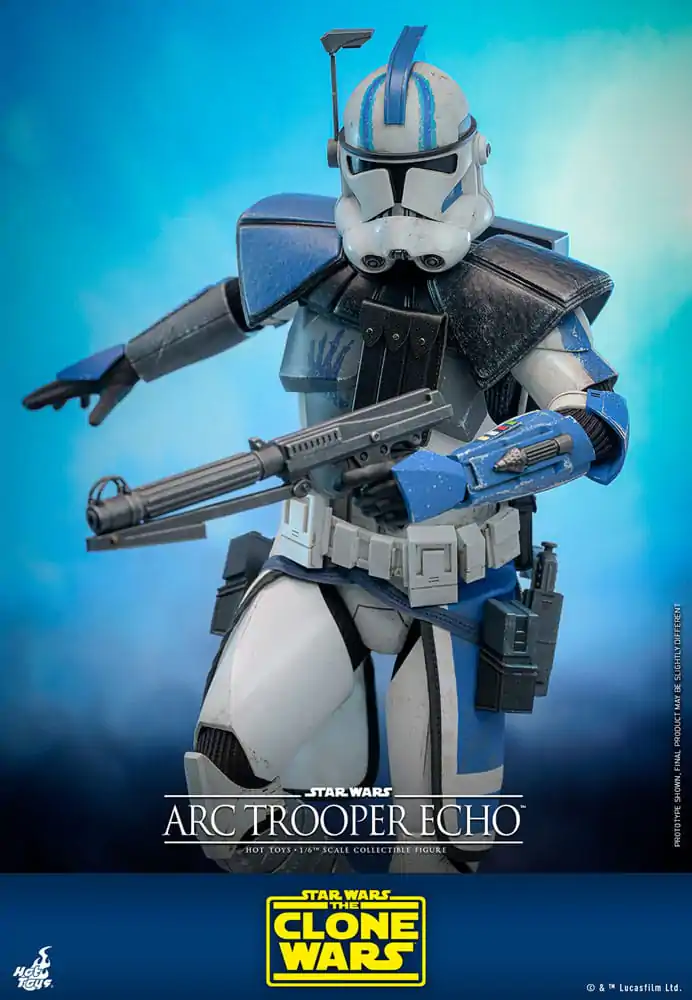 Star Wars: The Clone Wars akcijska figura 1/6 Arc Trooper Echo 30 cm fotografija proizvoda