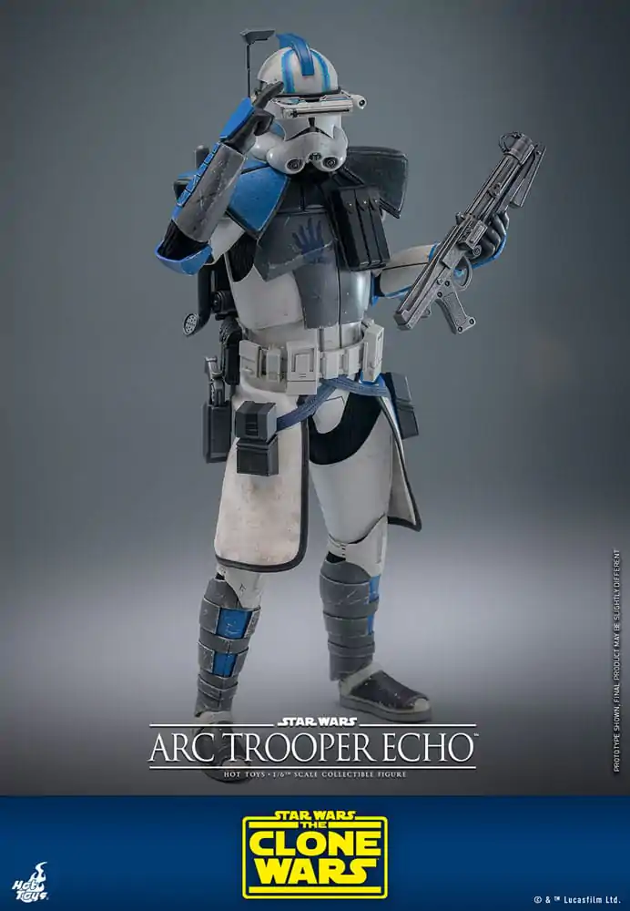 Star Wars: The Clone Wars akcijska figura 1/6 Arc Trooper Echo 30 cm fotografija proizvoda