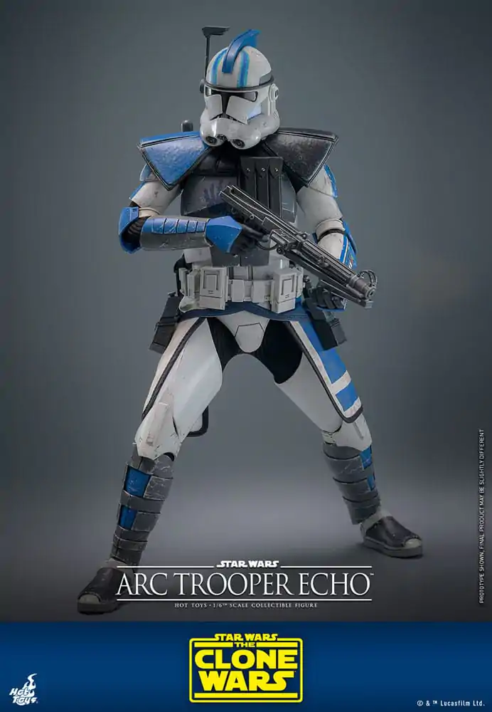 Star Wars: The Clone Wars akcijska figura 1/6 Arc Trooper Echo 30 cm fotografija proizvoda