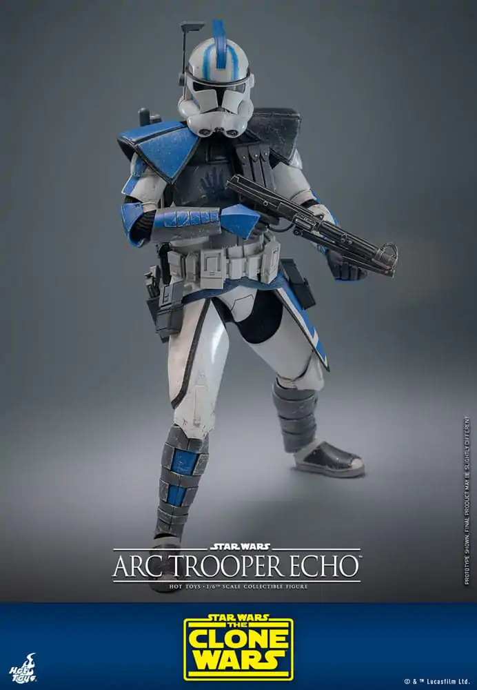 Star Wars: The Clone Wars akcijska figura 1/6 Arc Trooper Echo 30 cm fotografija proizvoda