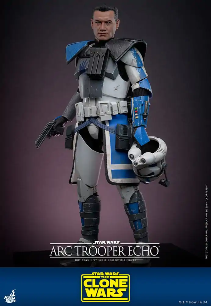 Star Wars: The Clone Wars akcijska figura 1/6 Arc Trooper Echo 30 cm fotografija proizvoda