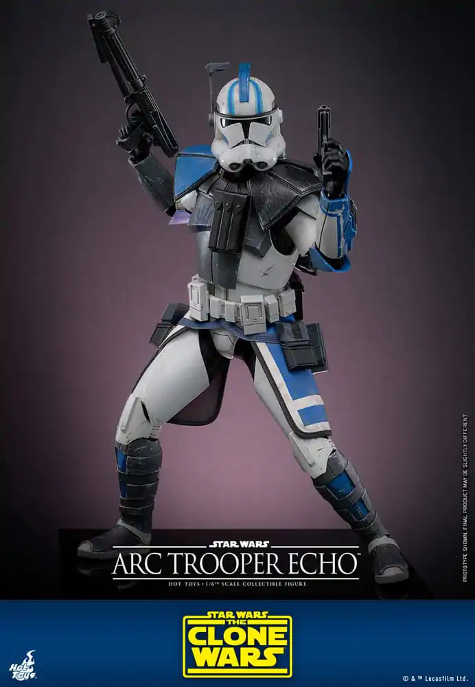 Star Wars: The Clone Wars akcijska figura 1/6 Arc Trooper Echo 30 cm fotografija proizvoda