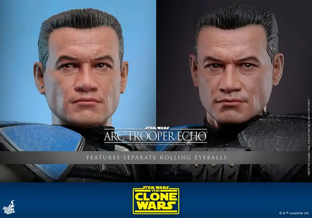 Star Wars: The Clone Wars akcijska figura 1/6 Arc Trooper Echo 30 cm fotografija proizvoda