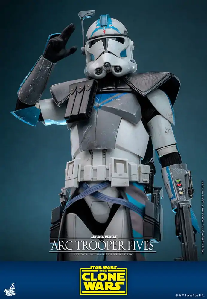 Star Wars: The Clone Wars Akcijska figura 1/6 Arc Trooper Fives 30 cm fotografija proizvoda