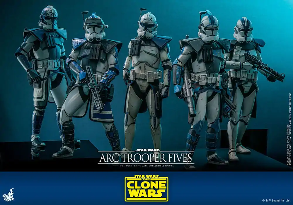 Star Wars: The Clone Wars Akcijska figura 1/6 Arc Trooper Fives 30 cm fotografija proizvoda