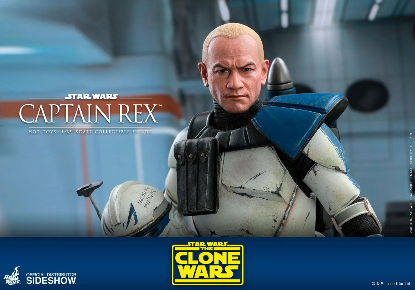 Star Wars The Clone Wars akcijska figura 1/6 Captain Rex 30 cm fotografija proizvoda