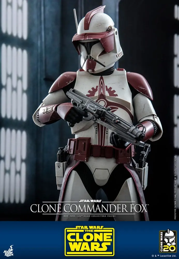 Star Wars: The Clone Wars akcijska figura 1/6 Clone Commander Fox 30 cm fotografija proizvoda