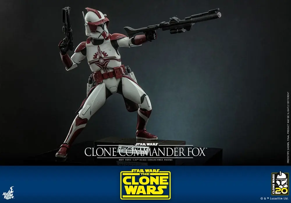 Star Wars: The Clone Wars akcijska figura 1/6 Clone Commander Fox 30 cm fotografija proizvoda