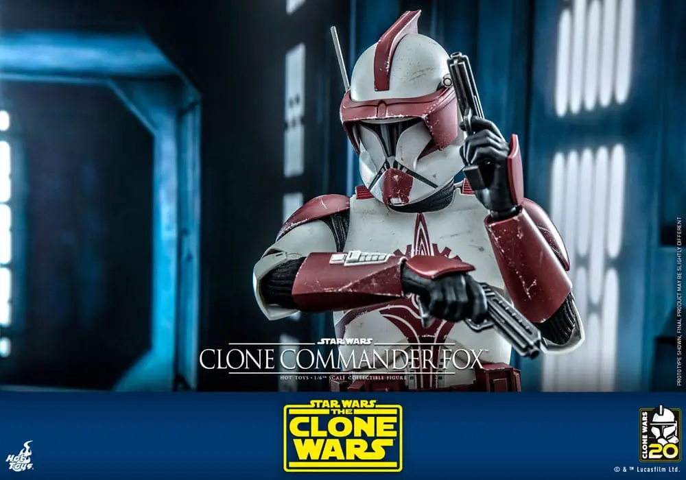 Star Wars: The Clone Wars akcijska figura 1/6 Clone Commander Fox 30 cm fotografija proizvoda